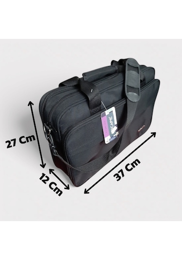 Escape 814 Siyah 13" Laptop Evrak Çantası Gvn-0111 Siyah