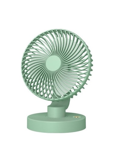 1200 Mah Plastik Elle Tutulan Fan, Basit, Taşınabilir, Çok Işlevli, Büyük Rüzgar Ve Sessiz Fan G9mwk0 Yeşil