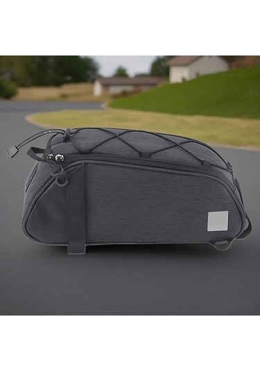 Willowhaven Durable Cycling Bag 7l Gray Polyester Bisiklet Bagaj Çantası Dayanıklı Outdoor Ergonomik Çok Bölmeli Haki