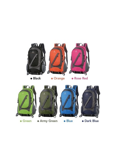 Novahub Çok Cepli Sıkıştırma Kayışlı Kamp, Yürüyüş Ve Seyahat Çantası Mavi Mavi