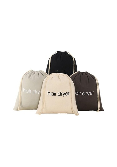 Pazly Suntek Saklama Saç Makinesi Kurutma Çantası Bej Bej Bağcıklı Ts Bej