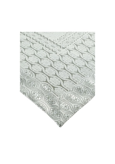 Jakarlı Grena Yatak Örtüsü Seti Yeşil