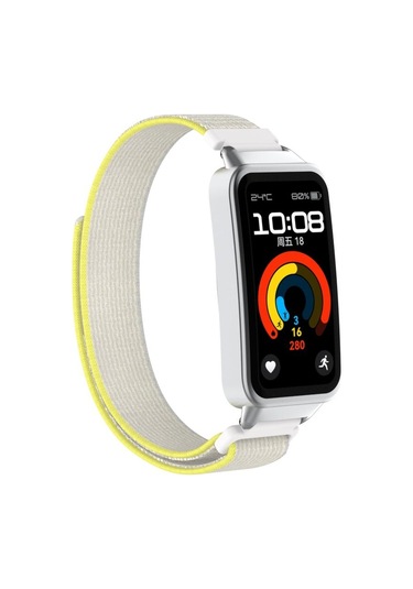 Huawei Band 9 Spor Nefes Alabilen Saat Kayışı İçin Naylon Döngü Kayışı Huawei Band 8 Yedek Bant Correa İçin Ayarlanabilir Bileklik