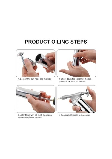 Xiaoguang 80cc Kapasite Çıkış Basınç Yağlayıcı 1000psı El Yüksek