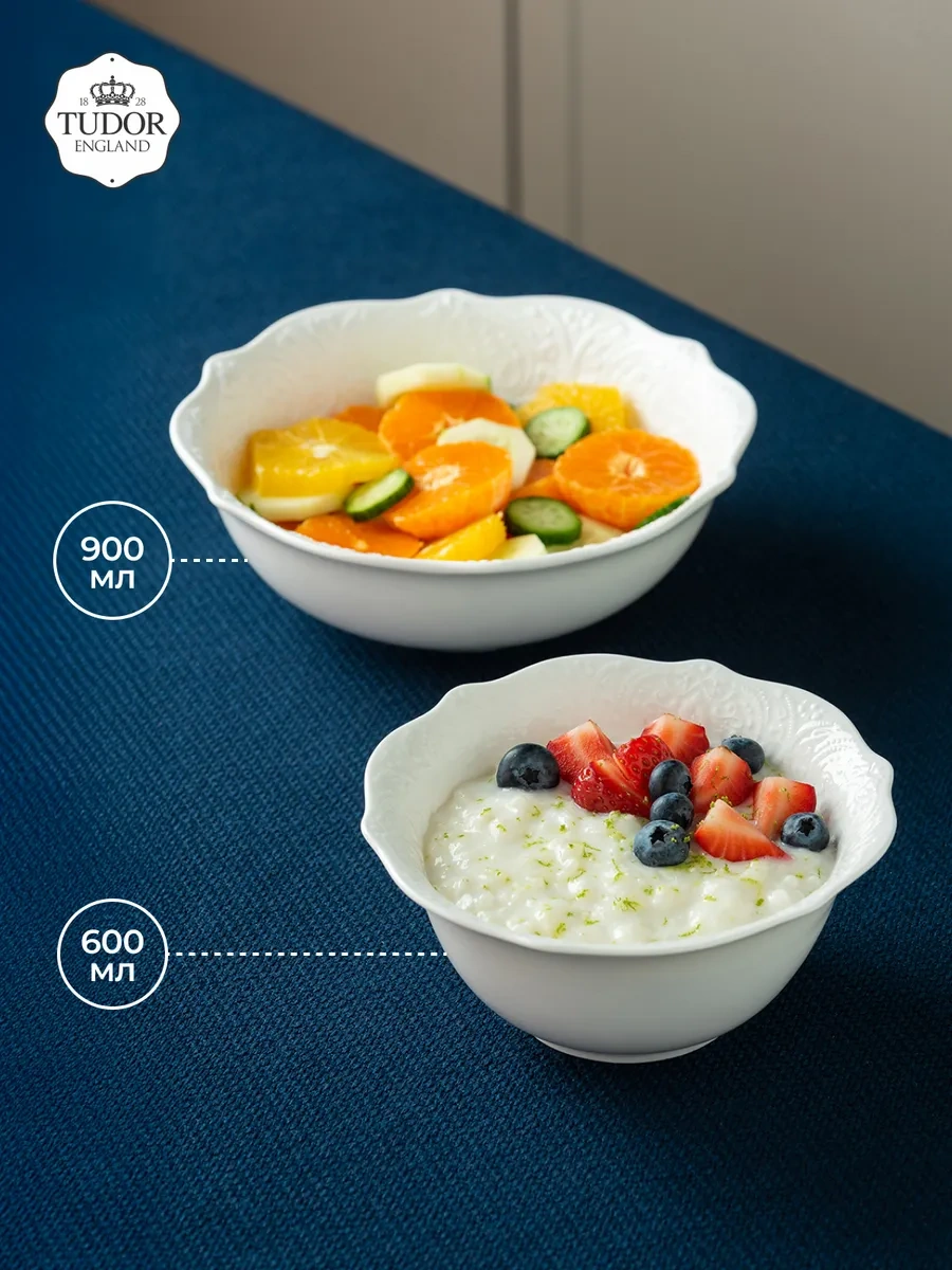 Tudor England Salata Kasesi 20cm, 900ml 432706230 Beyaz