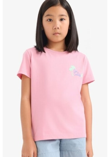 Defacto Kız Çocuk Bisiklet Yaka Baskılı Kısa Kollu Tişört E0349a825smpn666 Pembe Defacto Kız Çocuk Bisiklet Yaka Baskılı Kısa Kollu Tişört E0349a825smpn666 Pembe