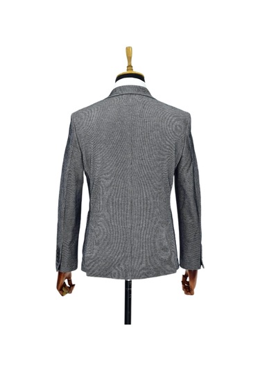 Erkek Tek Spor Ceket Çift Yırtmaçlı Bgl-st04512 Lacivert