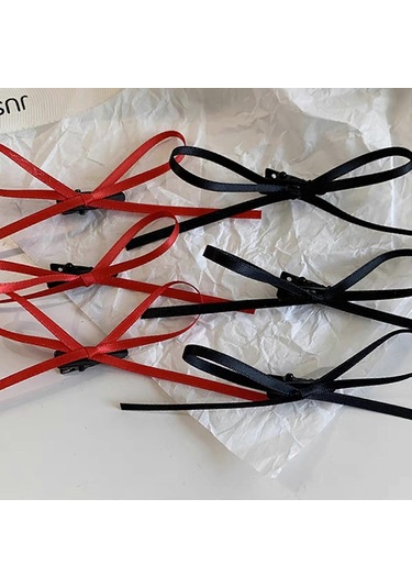 Adet Sevimli Kurdele Fiyonk, Zarif 2000'ler Mini Yan Klipsli0003 Diğer