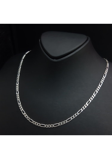 925 Ayar Gümüş Figaro Model Zincir Kolye (524040170)