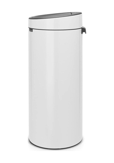 Whıte New Dokunmatik Çöp Kutusu 30 L Beyaz
