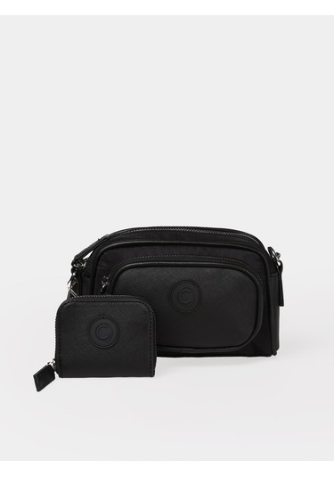 Colins Erkek Siyah Çanta Cl1075926 Q1.v1 Blk Siyah