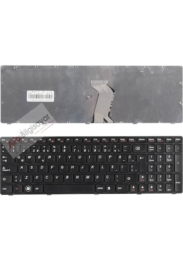 Alfabilgisayar Lenovo Uyumlu Ideapad Z570 Klavye Türkçe Tuş Takımı Q-Tr A+++