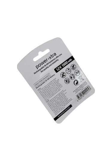 Power-xtra Aa 1300mah 1.2v Ni-mh Şarj Edilebilir Pil - 2'li Blister