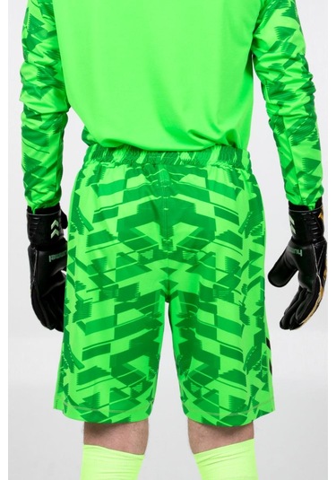 Hummel Line Kaleci Şort Neon Yeşil