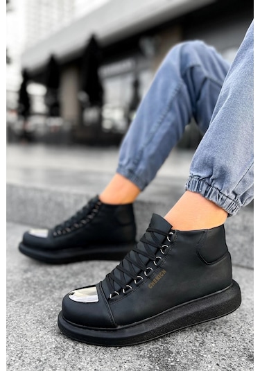 Ch267 - Cst Roma Mirror Erkek Bot Sıyah Çok Renkli