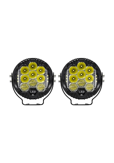 2pcs 3inç Led Sürüş Işığı 75w 15000lm Çalışma Işığı K22845w-2