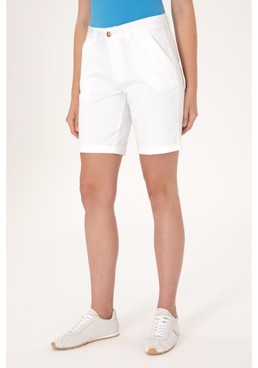 U.s. Polo Assn. Kadın Beyaz Şort / Bermuda 50299160-vr013 Beyaz