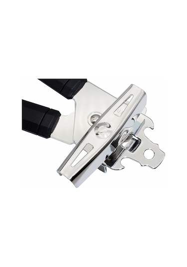 Mufunye Stainless Steel Manuel Konserve Açıcı, Çok İşlevli Cam Kavanoz Açma Aleti, Plastik Kollü Mutfak Gereci H3-001 Çok Renkli