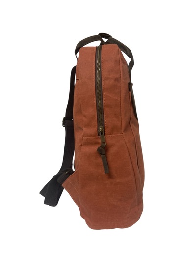 Vintage Deri Kanvas Su Geçirmez Disayn Unisex Gezi Okul Kamp Seyahat Sırt Çantası 28x39cm Kiremit Vintage Deri Kanvas Su Geçirmez Disayn Unisex Gezi Okul Kamp Seyahat Sırt Çantası 28x39cm Kiremit