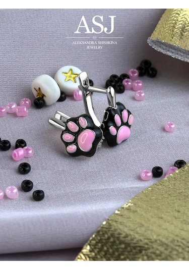 Asj Çocuk Küpeleri Gümüş Tabab Ayak Küpeleri Gümüş 925 478247051 Gümüş