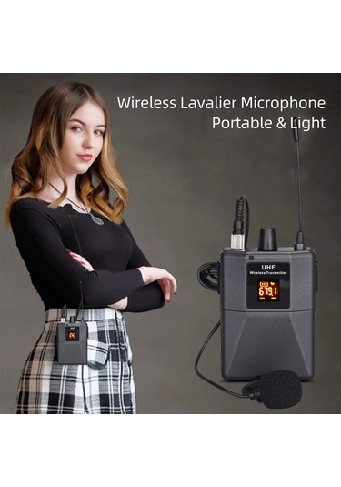 Reedark Kablosuz Mikrofon Sistemi - Dslr, Akıllı Telefon Ve Hoparlör Uyumlu, 50m Menzilli, Net Ses Kalitesi