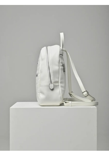 Daniele Patrici Şehir A5 Deri Sırt Çantası 210533440 Beyaz