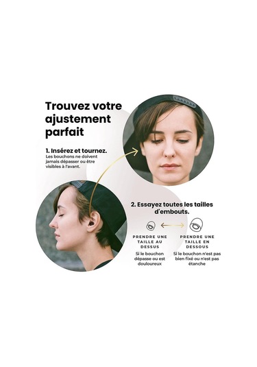 Süper Yumuşak Yeniden Kullanılabilir İşitme Koruma Kulak Tıkacı Xs/s/m/l - Snr 27db - Siyah