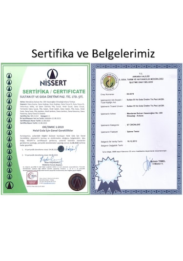 Sultan Etçi Kokteyl Sosis 250 G