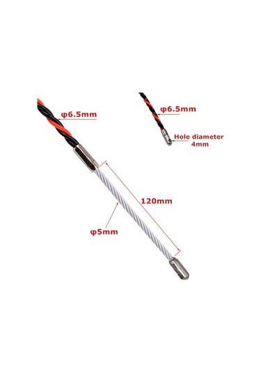 Ulzyvf 15m Çelik Balık Teli - Esnek, Dayanıklı Kablo Çekme Aleti Diğer Diğer