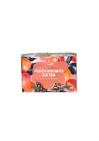 Peach Rooibos Ice Tea Pack - Soğuk Çay Paketi, 5x20 Gr