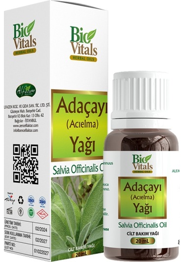Bio Vitals Adaçayı Yağı 20 Ml