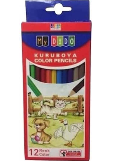 My Dido Kuru Boya Tam Boy 12li - 2 Adet 12 Li Karışık