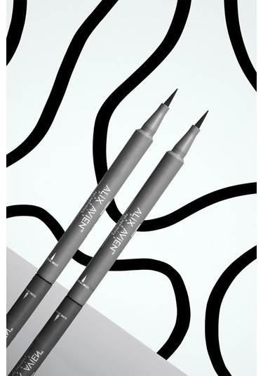 Alix Avien Uzun Süre Kalıcı Suya Dayanıklı Ve Yumuşak Uçlu Siyah Göz Kalemi Inkliner Eyeliner Black