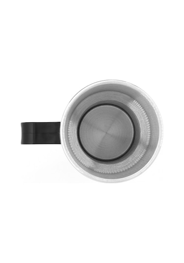 Araba Elektrikli Su Isıtıcısı Paslanmaz Çelik Araç Isıtıcısı Seyahat Termosu Isıtma Su Şişesi Göstergeli Isıtma Kupası Sigara Çakmağı Şarj Üstü İle Çalışan Su Çayı Kahve Süt Araba Isıtıcısı Termosu Gümüş