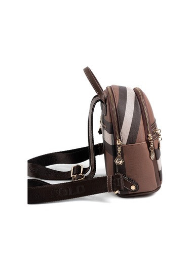 Silver Polo Unisex Sırt Çanta 983 Koyu Kahverengi