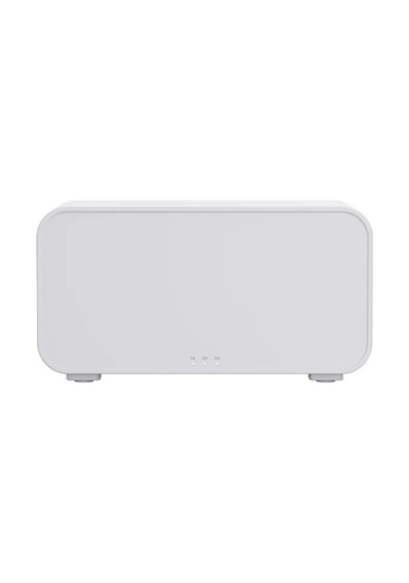 Kinscoter Ultrasonik Aroma Difüzörü - Renkli Alev Simülasyonlu, Zaman Ayarlı Nemlendirici Ve Sisleyicikoyu Gri Koyu Gri