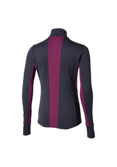 Active Warmalite Yarım Fermuarlı Kadın Sweatshirt Siyah Çok Renkli