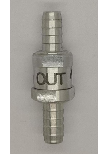 10 Mm Alüminyum Yakıt Çekvalfi - 2 Adet Kelepçe