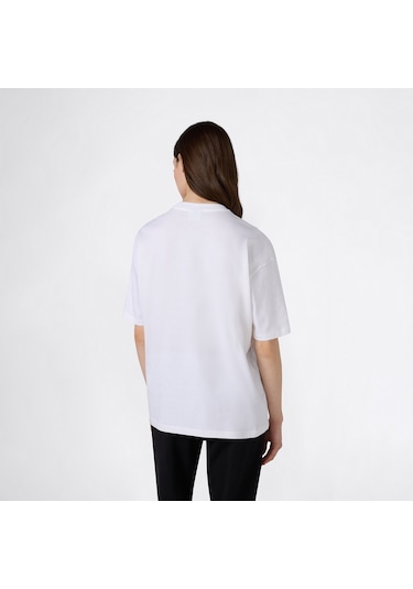 Champion Ss Regular Fit Kadın Beyaz T-shirt 117865 2800324