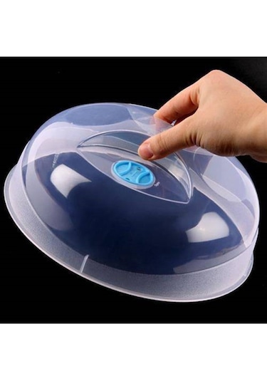 Mikrodalga Fırın Içi Sıçrama Önleyici Plastik Fırın Koruma Kapağı Çok Renkli