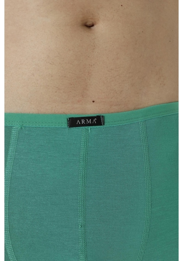 Arma Yıldız Erkek Bambu Boxer Yeşil İnce Bel Lastikli 5'li Paket-yeşil Yeşil