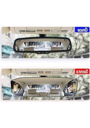 Sandwich Coofbe Geniş Açılı Dikiz Aynası - Kör Nokta Azaltıcı Ultra Şeffaf Ayna