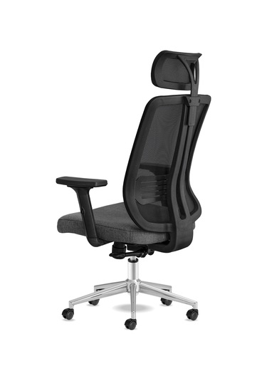 Calitteoyuncukoltuk Calitte Yönetici Çalışma Koltuğu | Spark Başlıklı | Siyah Krom