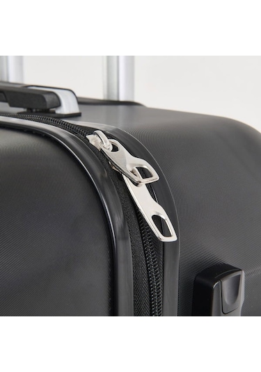 Hoffmanns Titan Büyük Boy Abs Valiz - Siyah - 76x52x30 Cm Siyah