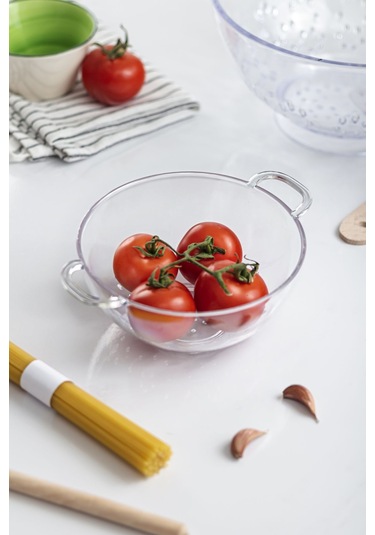 Akrilik Şeffaf Mini Pirinç Süzgeçi & Bakliyat Süzgeçi 3 Su Bardağı Ölçülü Diğer