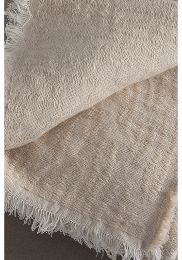 Koza Laks Bej Battaniye 200x230cm 9081 Bej