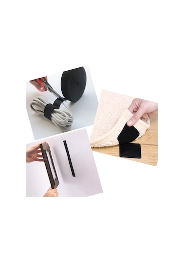 Cırt Cırtlı Bant, 5Cm Takım Cırt Band, Renk Ve Boy Seçmeli