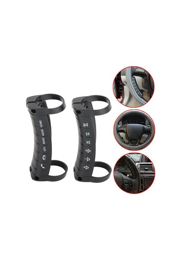 Reedark Oto Direksiyon Kumanda Kolu, Evrensel Dvd Navigasyon Uyumlu, 5/10 Tuş Seçeneği, Kolay Kurulum, Pil Dahil 2 Adet Diğer