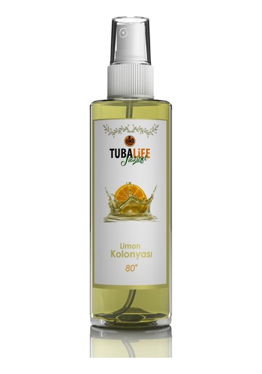 Tubalife 80 Derece Limon Kolonyası 100 ML