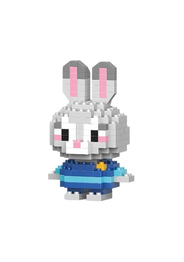 Bricks 3d Puzzle Yapı Blokları Seti -zootropolis Judy Hopps Mini Tavşan